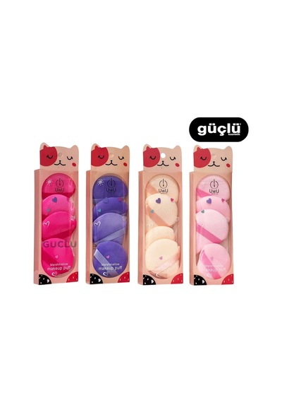 Yumuşak Dokulu Makyaj Süngeri - Makyaj Süngeri & Marshmallow 6lı