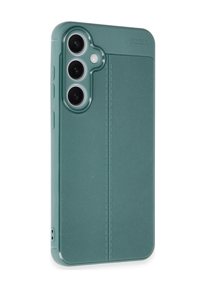 Samsung Uyumlu Galaxy S24 Fe Kılıf Auto Focus Kapak - Koyu Yeşil 0.2M-Çok Renkli