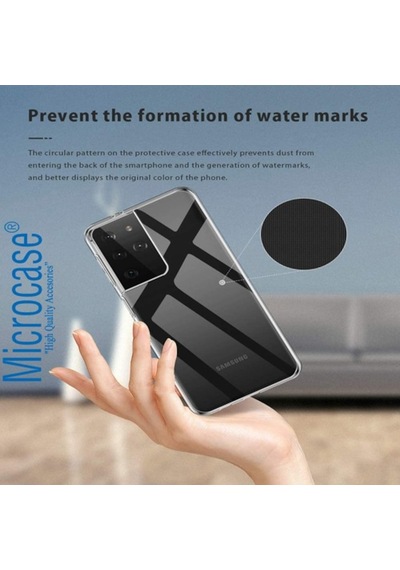 Microcase Samsung Uyumlu Galaxy S21 Ultra Ince 0.2 Mm Soft Silikon Kilif Seffaf 476260179