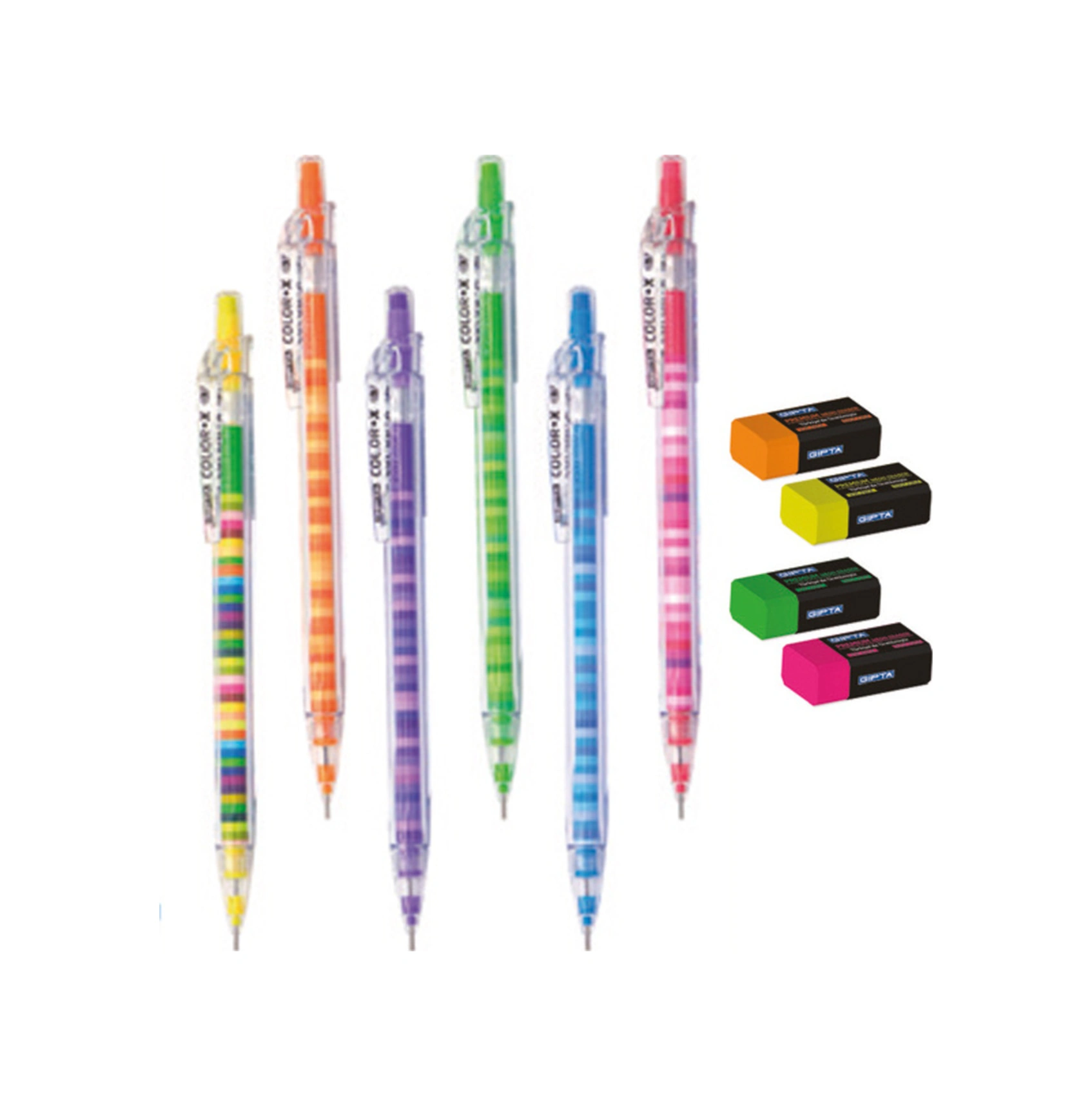 Color X 0.7 Mm Versatil Uçlu Kalem Set 6 Adet - Sigi Hediyeli K1950 Karışık