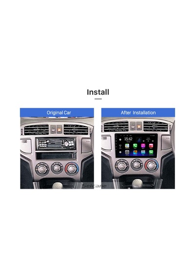 Hyundaı Matrıx 2001-2010 Multimedya Navigasyon Usb Kamera Carplayer 6 Ram