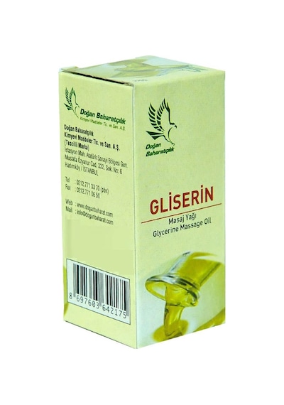 Doğan Baharatçılık Gliserin Yağı 50 ML Doğal Cilt Masaj Yağı