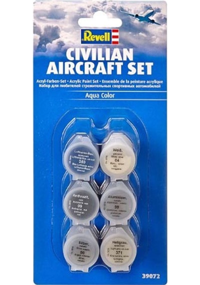 Revell Sivil Uçak 20 Ml Su Bazlı Maket Boyası 39072