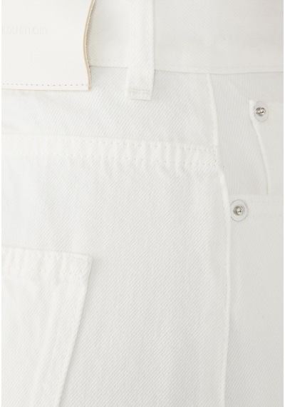 Loulou Studio Şık Denim Pantolon Off-white