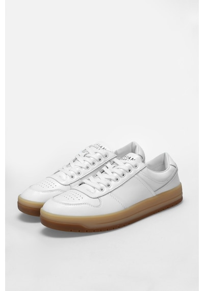 Lufian Omar Erkek Sneaker Ayakkabı Beyaz Beyaz 111230257100500 Beyaz