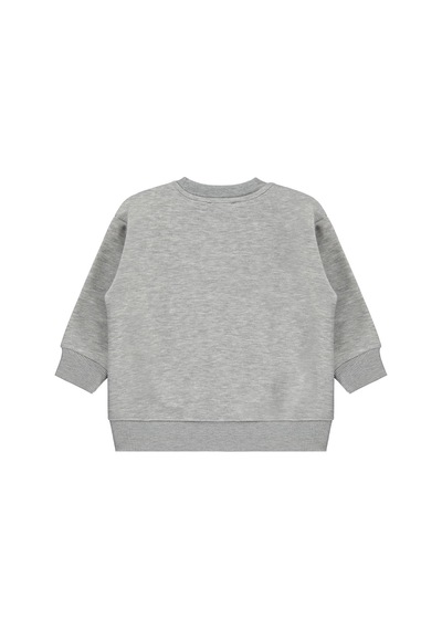 Civil Boys Off-road Baskılı 2-5 Yaş Sweatshirt Km - Gri Grimelanj