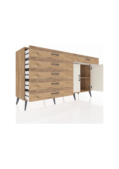 Hyperion Konsol Tek Raflı 6 Çekmeceli 2 Kapaklı 176x44x99 Çam-ayt Çam-aytaşı/çam Hyperion Konsol Tek Raflı 6 Çekmeceli 2 Kapaklı 176x44x99 Çam-ayt Çam-aytaşı/çam