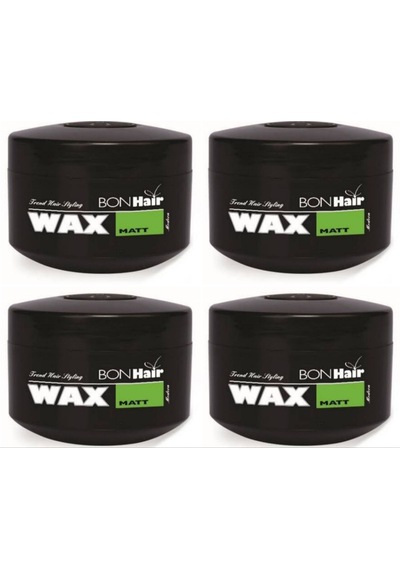 Bonhair Profesyonel Matt Wax 4 x 140 ML