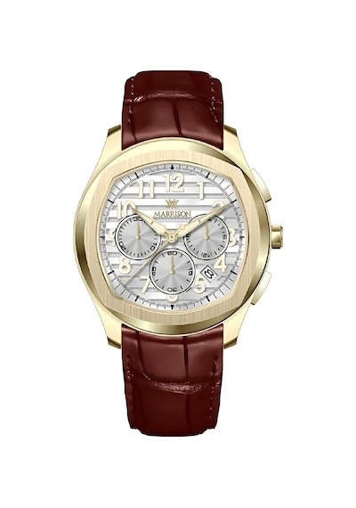 Warren Marrison Mr25009-d Quartz Erkek Kol Saati Altın