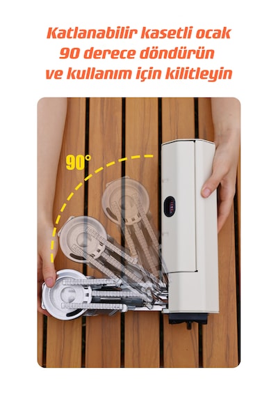 Shufa Katlanabilir Kamp Ocak Haki