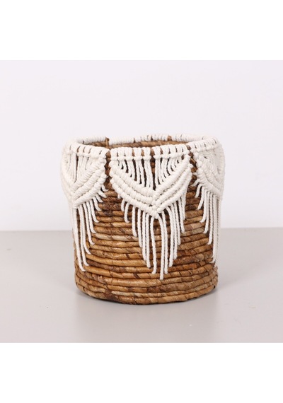 Midas Doğal Abaka 25x20 Cm Saksılık & Saklama Düzenleme Bej