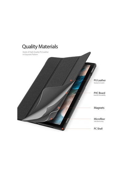 Duxweel Samsung Uyumlu Tab A8 10.5" Inç (Sm-X200 / X207) Tablet Kılıfı