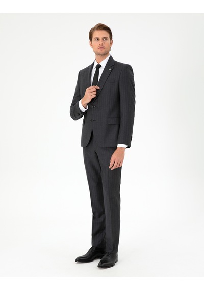 Pierre Cardin Erkek Takım Elbise 50291959-vr006 Antrasit
