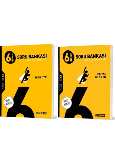 Hız 2026 6. Sınıf İngilizce + Sosyal Bilgiler Soru Bankası Seti 2 Kitap