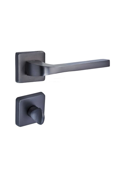 Sese Aysu Modeli Rozetli Wc Kapı Kolu Antrasit 200-241r-02-54