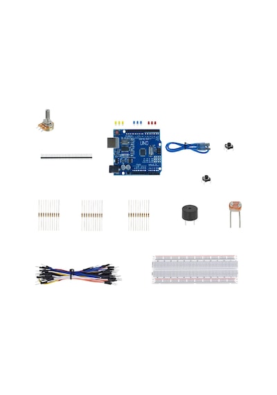 Emes Robotik Arduino Uno R3 58 Parça Robotik İlk Adım Seti M4