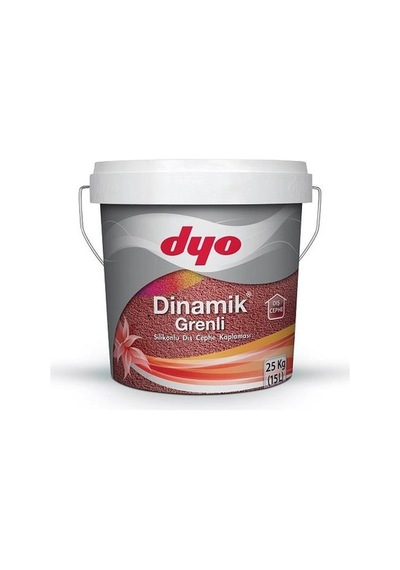 Dyo Dinamik Grenli Silikonlu Dış Cephe Kaplaması 25 kg Ihlara