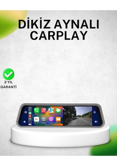 10 İnç Tam Dokunmatik Dikiz Aynası Kamera Ön Arka Full Hd 75613529