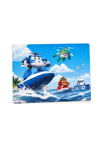 Robocar Poli 200 Parça Puzzle Yapboz Renkli Ve Eğlenceli Yüksek Baskı Kaliteli 33 X 48 Cm Puzzle