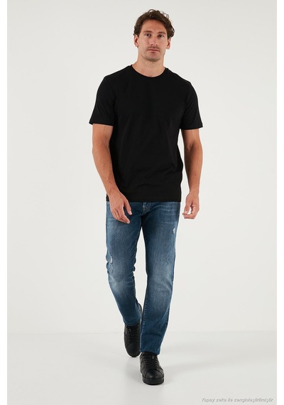 Buratti Pamuklu Regular Fit Bisiklet Yaka 5'li Paket T Shirt Erkek T Shirt 59020204s5 Siyah-mürdüm-vizon Yeşili-açık Gri-ekru