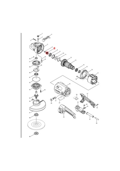 Makita GA7020 Dişli Ürün Kodu 227488-1
