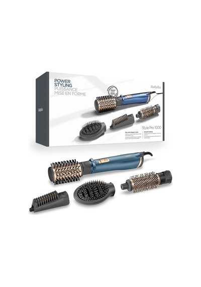 Hava Üflemeli Döner Başlıklı Saç Şekillendirici Set Stylepro 1000w 4 Başlık Iyon Teknolojisi As965e