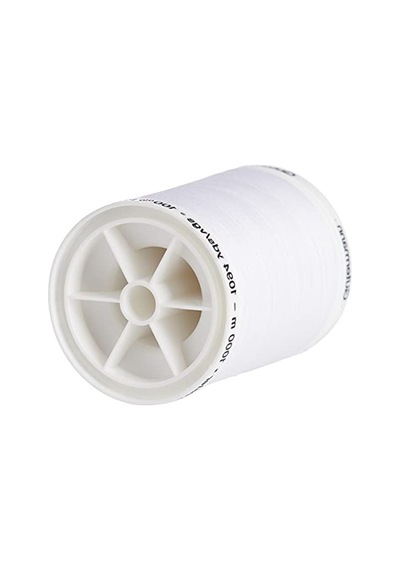 1000 M Beyaz Polyester Dikiş İpliği, Dayanıklı Ve Uzun Süreli Kullanım