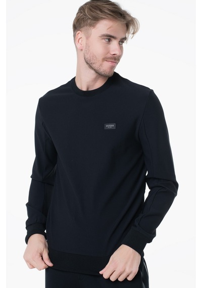 Guess M4yq09kcbl0 Tech Stretch Cn Erkek Sweatshirt Siyah