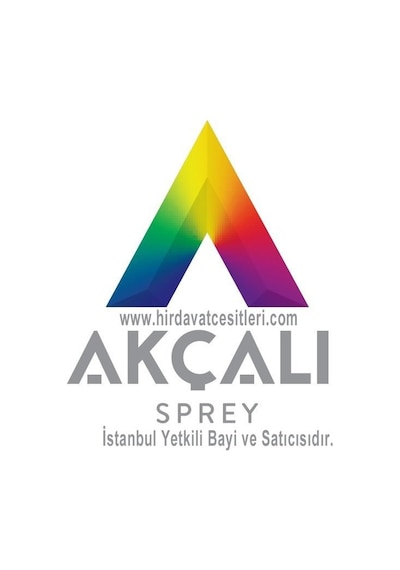 Akçalı 316 Krom Sarı Sprey Boya 400 ML