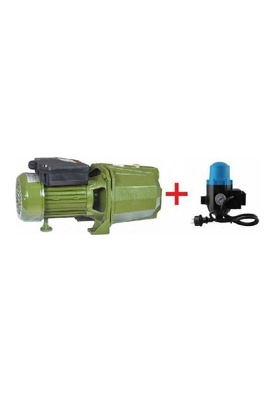 Otomatik Su Pompası 1.5 Hp Jet100p 1'' Parmak Hidrofor Pompa 45mt Dik Atar