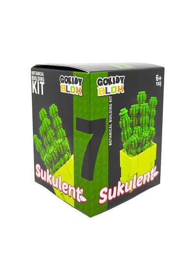Gokidy Blok Sukulent Bitki Yapım Seti No 7 Oza61531