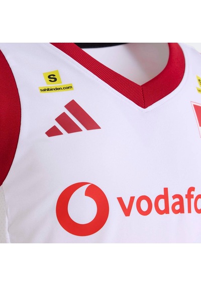 Adidas Türkiye Voleybol Milli Takımı Çocuk Beyaz Voleybol Forması Kn1105