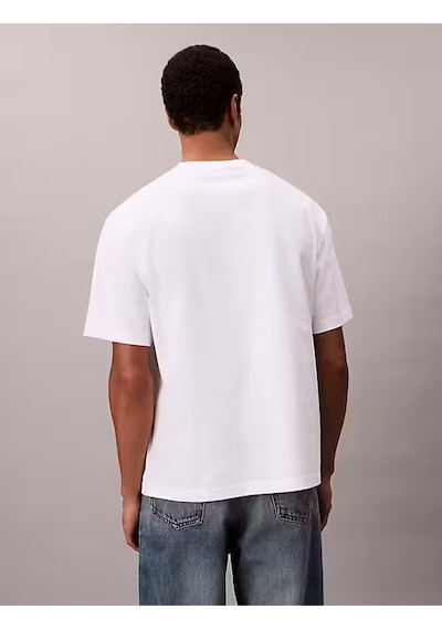 Calvin Klein Erkek Tişört-lv04rc829g Beyaz