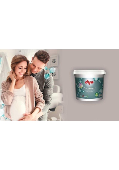 Dyo Oxymax Antibakteriyel Saf Akrilik İç Cephe Boyası 15 Lt Beyaz Diğer