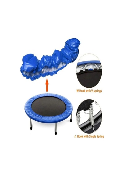 Leyaton 102 Cm Deluxe Trambolin Mavi Mavi Tek Ebat