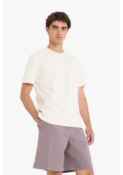 Defacto Baggy Fit Beli Bağcıklı Bermuda Şort E1047ax25smgr304 Gri