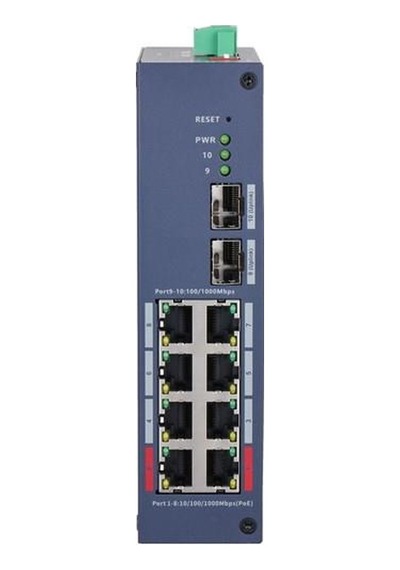Dahua 8port 110w Full Poe Chs4210-8gt-110 Gıgabıt 2x Sfp Cloud Yönetilebilir Switch