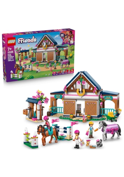 LEGO®  Friends At Ahırı ve Binicilik Akademisi 42688 - 9 Yaş ve Üzeri Çocuklar için Yaratıcı Oyuncak Yapım Seti  (735 Parça)