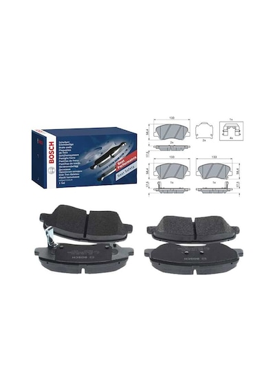 Hyundai İ20 1.4 Mpı 2020-2024 Bosch Ön Balata Netpar25348 G4lc