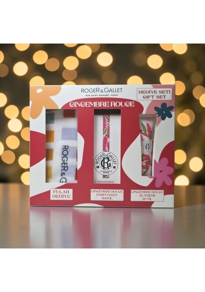 Roger&gallet Gingembre Rouge Parfume Edt 100 Ml. + Doğal İçerikli Yoğun Bakım El Kremi 30 Ml. - Fular Hediye Çiçeksi - Meyve Roger&gallet Gingembre Rouge Parfume Edt 100 Ml. + Doğal İçerikli Yoğun Bakım El Kremi 30 Ml. - Fular Hediye Çiçeksi - Meyve