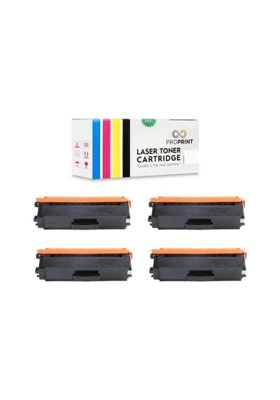 Proprint Brother TN-461 TN411 Uyumlu Toner Seti CMYK MFC L8690CDW