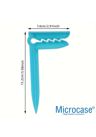 Microcase Dış Mekan Plaj Havlusu Çarşaf Vb Şeyler İçin Sabitleyici Kıskaçlı Aparat - Al5304 4 Adet Turuncu