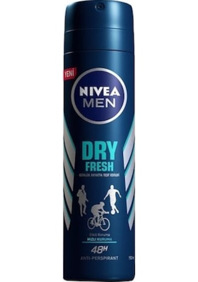 Nivea Dry Fresh Erkek Sprey Deodorant 150 ML