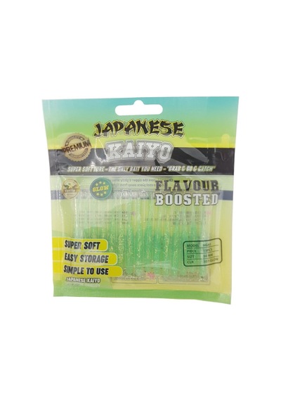 Japanese Kaiyo 5cm Silikon Lrf Suni Yem Vanilya Aromalı Fosforlu