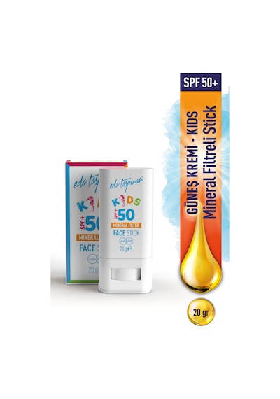Eda Taşpınar Kids Mineral Filtreli Güneş Koruyucu Face Stick SPF50+ 20 G