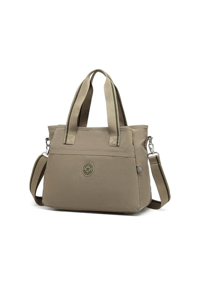 Smart Bags Omuz Askılı Kadın Çantası Krinkıl Kumaş 53310 Kahverengi
