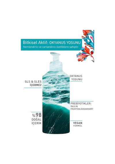 Yves Rocher Normal Ve Kuru Ciltler Için Pure Algue Prebiyotik Yüz Yıkama Jeli-390 ML