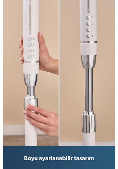 Homend Fanomen 9010h Hız ve Açı Ayarlı Döner Başlıklı Ayaklı Vantilatör 55W