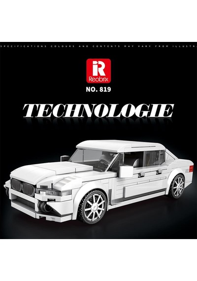 Reobrix Creator 819 Bmw M760 Spor Araba Yaratıcı Yapı Blok Seti Building Blocks - 398 Parça
