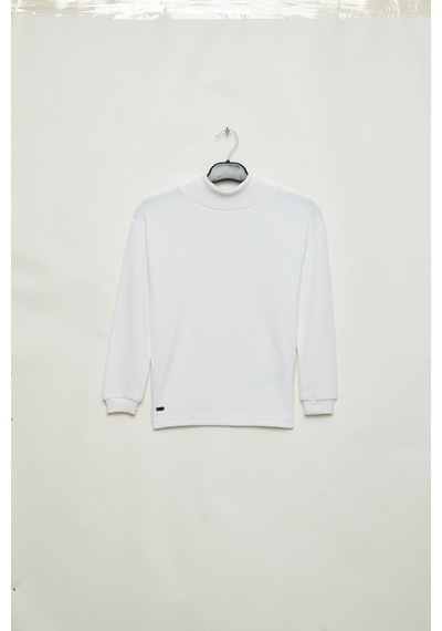 Grimelange COREY Erkek Çocuk Beyaz Sweatshirt